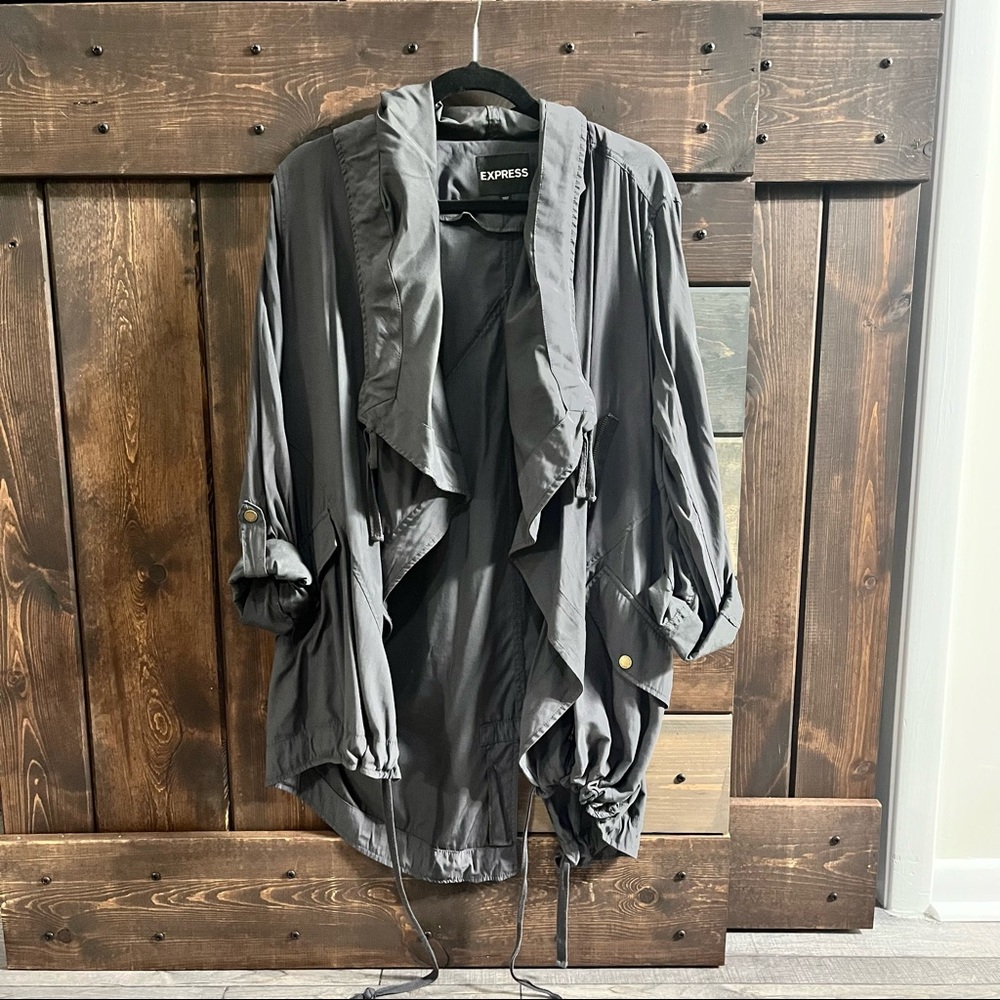 Express Asymmetrical Utility Jacket